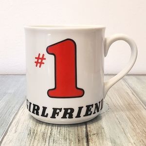 " #1 Girlfriend " coffee tea mug great for valentines day gift